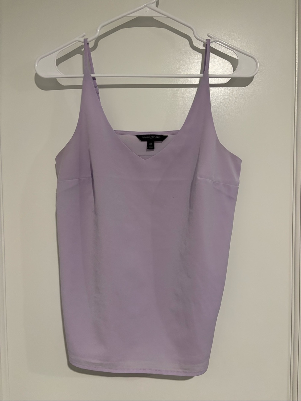 Banana Republic Lavender V-Neck Spaghetti Strap Cami